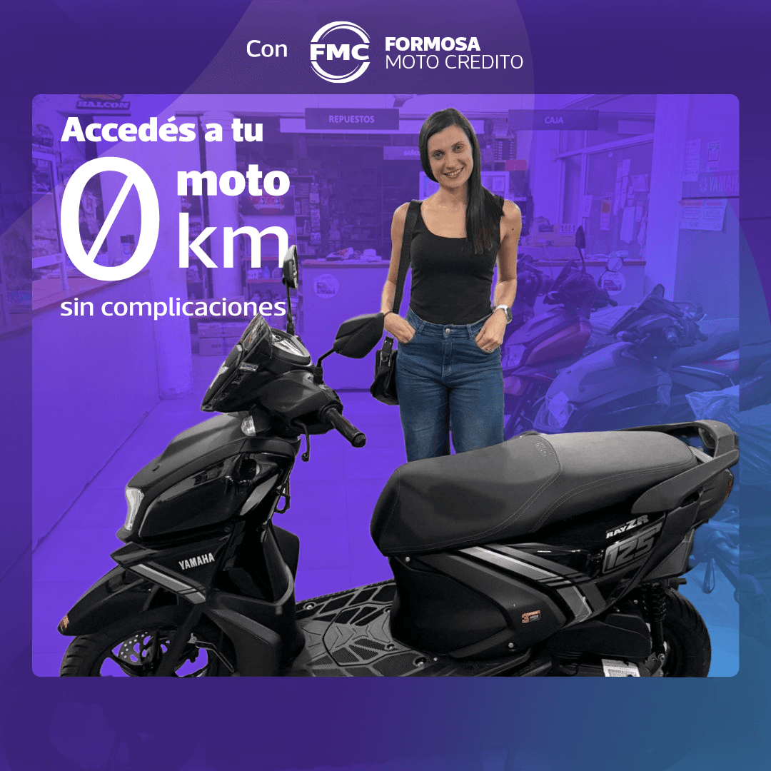 Entrega de moto en concesionaria con financiamiento